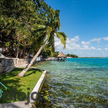 Villa Xtohil With Private Access To The Magic 7 Colors Lagoon Bacalar Exterior foto