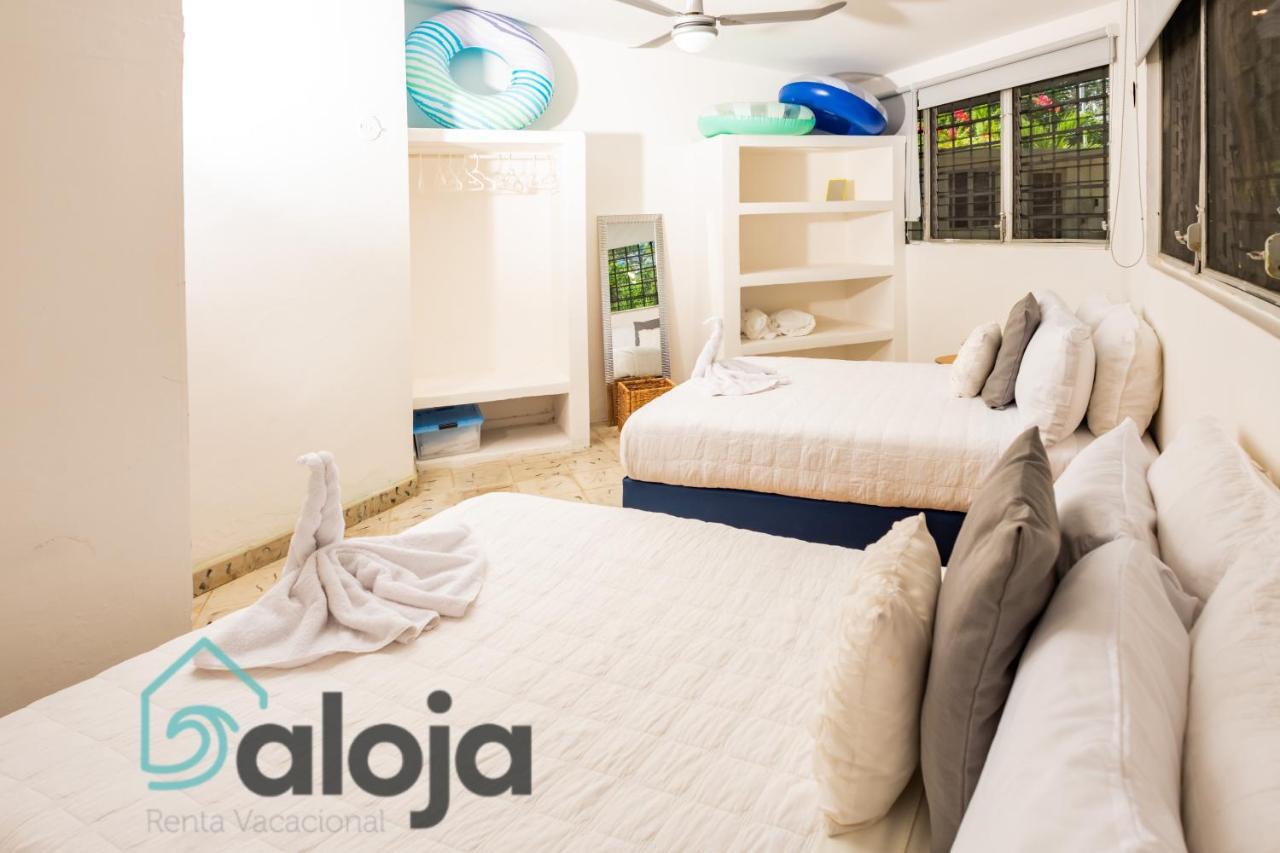 Villa Xtohil With Private Access To The Magic 7 Colors Lagoon Bacalar Exterior foto